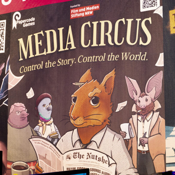 Der Stand von Media Circus auf der gamescom 2025.